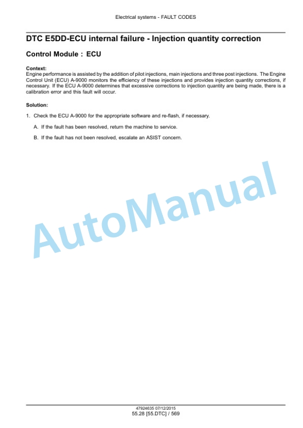 New Holland TS6.110, TS6.110HC, TS6.120, TS6.120HC, TS6.130, T6.140 Tier 4B Final Tractor Service Manual 47955991 3 New Holland TS6.110, TS6.110HC, TS6.120, TS6.120HC, TS6.130, T6.140 Tier 4B Final Tractor Service Manual 47955991 - Image 3