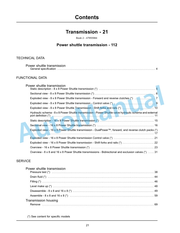 New Holland TS6.110, TS6.110HC, TS6.120, TS6.120HC, TS6.130, T6.140 Tier 4B Final Tractor Service Manual 47955992 2 New Holland TS6.110, TS6.110HC, TS6.120, TS6.120HC, TS6.130, T6.140 Tier 4B Final Tractor Service Manual 47955992-2