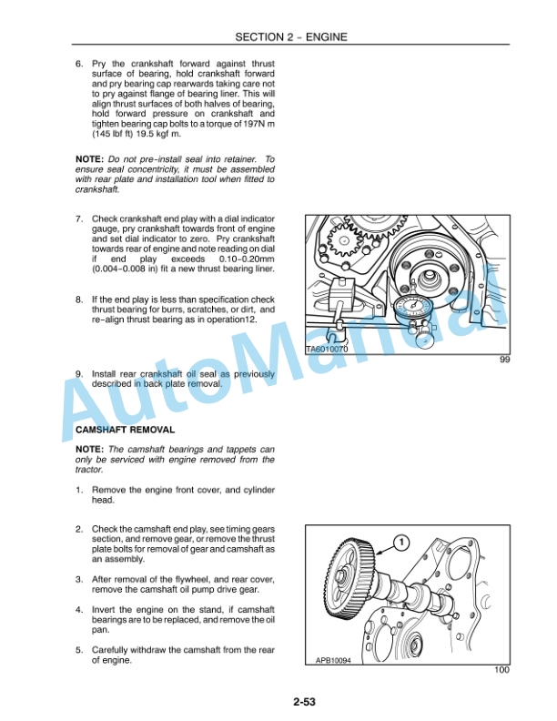 New Holland TS90, TS100, TS110 Repair Manual 86572174 3 New Holland TS90, TS100, TS110 Repair Manual 86572174-3