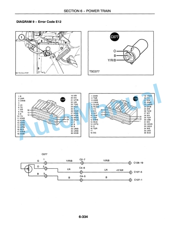 New Holland TS90, TS100, TS110 Repair Manual 86617682 5 New Holland TS90, TS100, TS110 Repair Manual 86617682 - Image 5