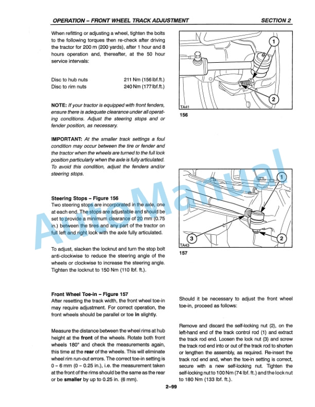 New Holland TS90, TS100, TS110 Synchro Command and ElectroShift Trasmission Operation and Maintenance Manual 86562959 4 New Holland TS90, TS100, TS110 Synchro Command and ElectroShift Trasmission Operation and Maintenance Manual 86562959-4