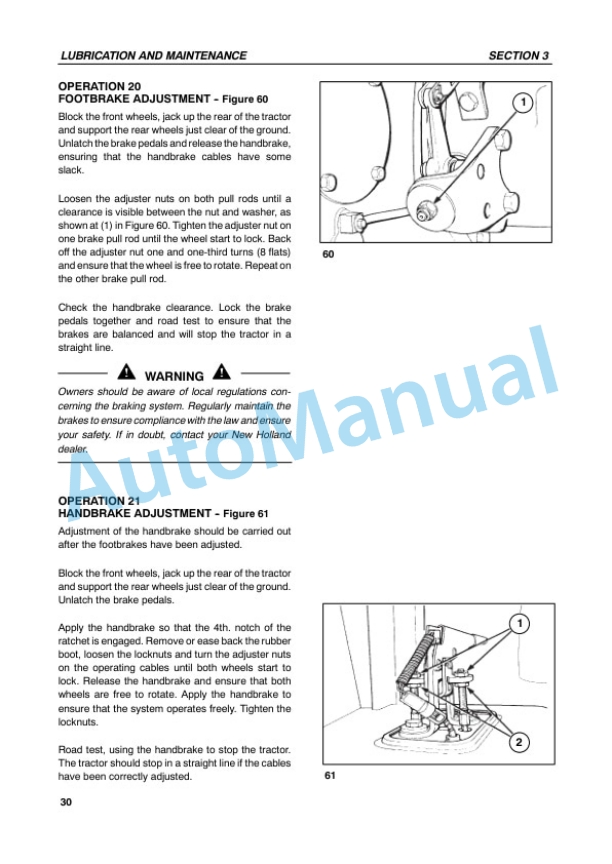 New Holland TS90, TS100, TS110, TS115 Tractor Operation and Maintenance Manual 6045329100 5 New Holland TS90, TS100, TS110, TS115 Tractor Operation and Maintenance Manual 6045329100-5