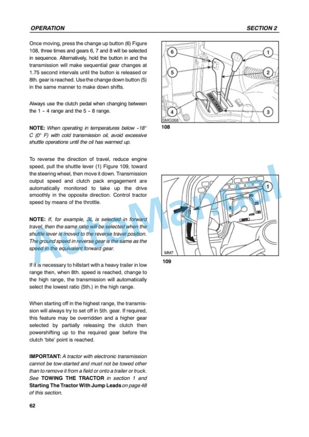 New Holland TS90, TS100, TS110, TS115 Tractor Operation and Maintenance Manual 6045339100 3 New Holland TS90, TS100, TS110, TS115 Tractor Operation and Maintenance Manual 6045339100-3