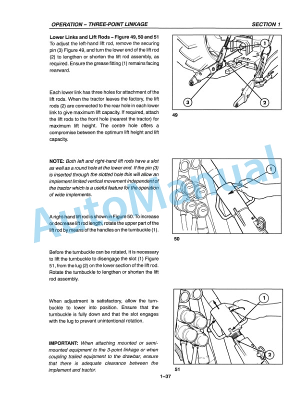 New Holland TS90, TS100, TS110 With EconoShift Trasmission Operation and Maintenance Manual 86562958 3 New Holland TS90, TS100, TS110 With EconoShift Trasmission Operation and Maintenance Manual 86562958-3
