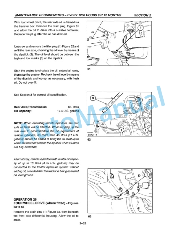 New Holland TS90, TS100, TS110 With EconoShift Trasmission Operation and Maintenance Manual 86562958 5 New Holland TS90, TS100, TS110 With EconoShift Trasmission Operation and Maintenance Manual 86562958-5