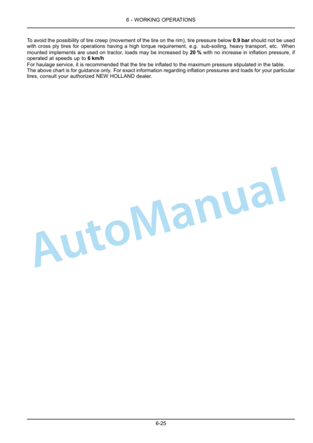 New Holland TT35, TT40, TT45 Tractor Operation and Maintenance Manual 48013327 4 New Holland TT35, TT40, TT45 Tractor Operation and Maintenance Manual 48013327-4