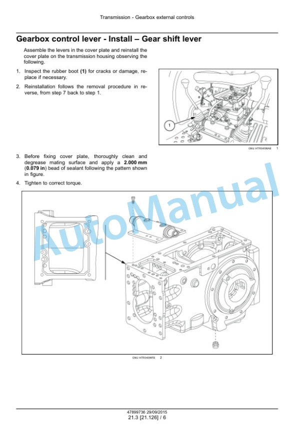 New Holland TT35, TT40, TT45 Tractor Service Manual 47899736 3 New Holland TT35, TT40, TT45 Tractor Service Manual 47899736 - Image 3