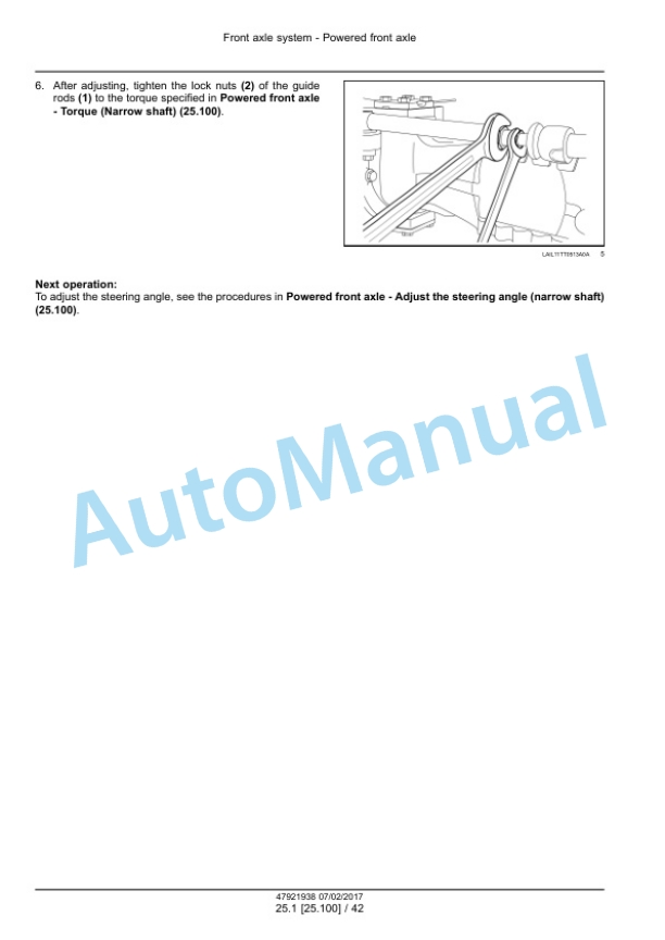 New Holland TT3840, TT3840F, TT4030, TT3880F Tractor Service Manual 47921938 3 New Holland TT3840, TT3840F, TT4030, TT3880F Tractor Service Manual 47921938 - Image 3