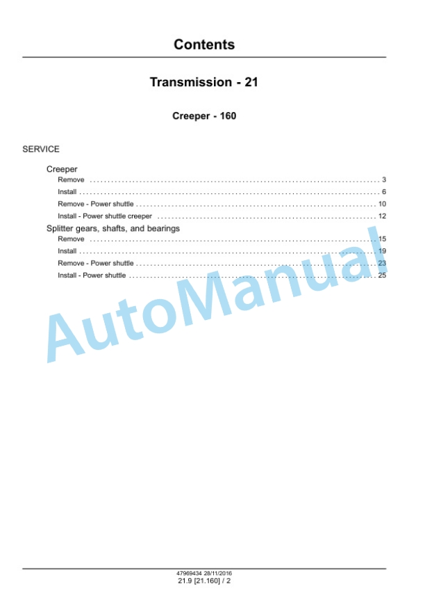 New Holland TT4.55, TT4.65, TT4.75 Tractor Service Manual 47969434 3 New Holland TT4.55, TT4.65, TT4.75 Tractor Service Manual 47969434 - Image 3