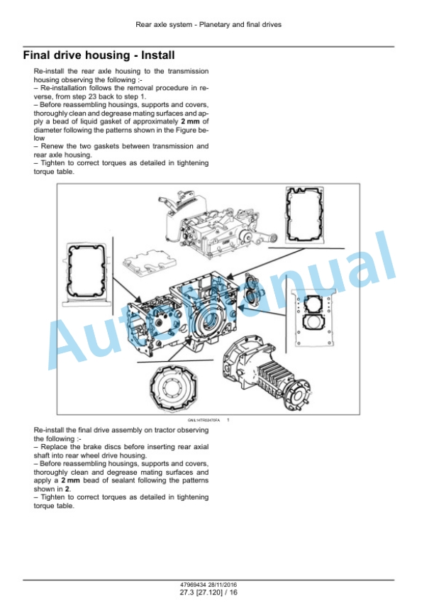 New Holland TT4.55, TT4.65, TT4.75 Tractor Service Manual 47969434 4 New Holland TT4.55, TT4.65, TT4.75 Tractor Service Manual 47969434 - Image 4