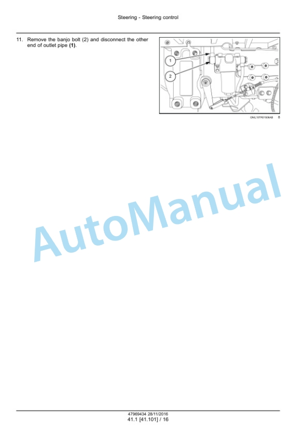 New Holland TT4.55, TT4.65, TT4.75 Tractor Service Manual 47969434 5 New Holland TT4.55, TT4.65, TT4.75 Tractor Service Manual 47969434 - Image 5