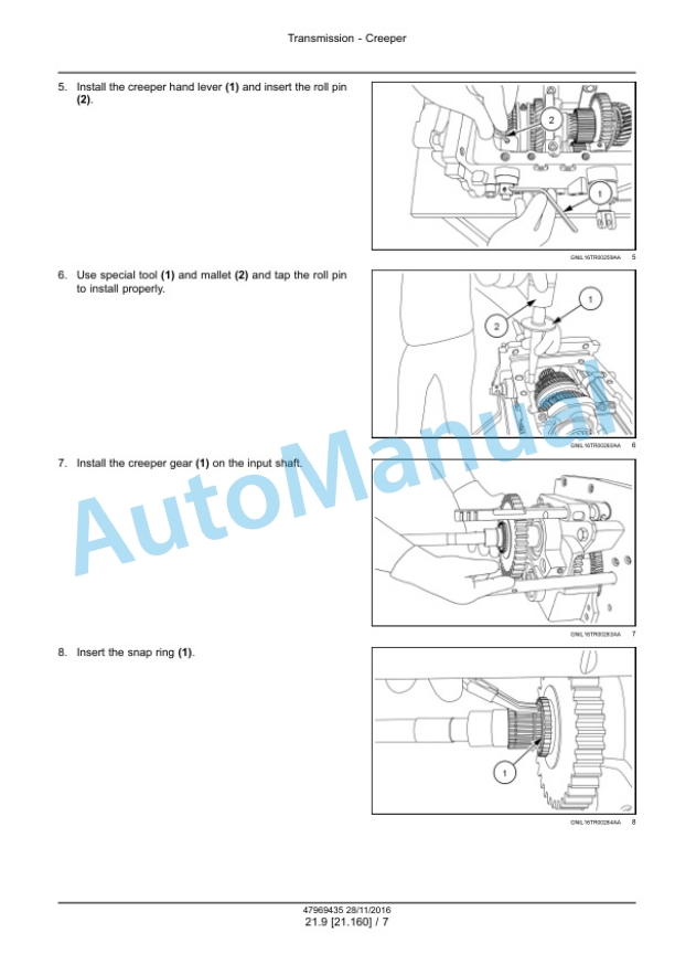 New Holland TT4.55, TT4.75 Tractor Service Manual 47969435 3 New Holland TT4.55, TT4.75 Tractor Service Manual 47969435 - Image 3