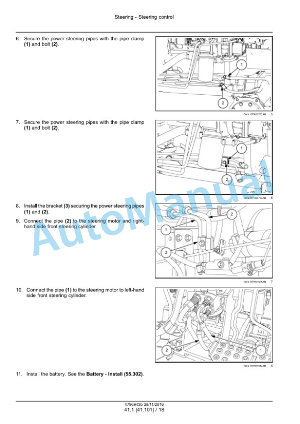 New Holland TT4.55, TT4.75 Tractor Service Manual 47969435 5 New Holland TT4.55, TT4.75 Tractor Service Manual 47969435 - Image 5