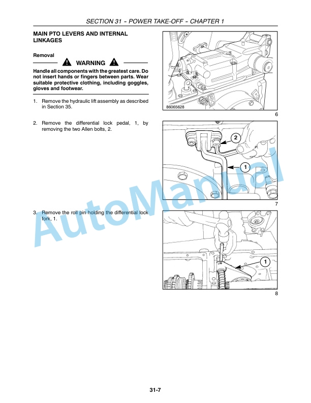New Holland TT45A, TT50A Tractor Repair Manual 87655299 3 New Holland TT45A, TT50A Tractor Repair Manual 87655299-3