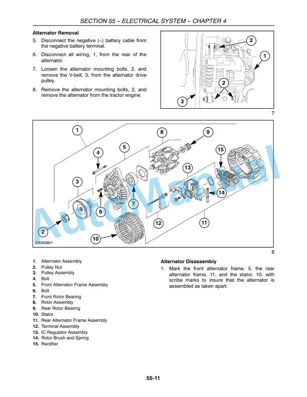 New Holland TT45A, TT50A Tractor Repair Manual 87655300 5 New Holland TT45A, TT50A Tractor Repair Manual 87655300-5