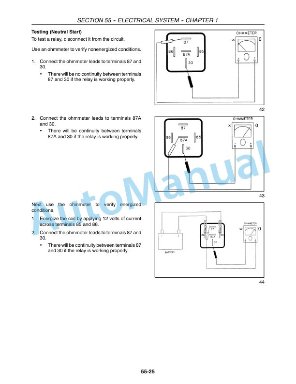 New Holland TT45A, TT50A Tractor Repair Manual 87655301 5 New Holland TT45A, TT50A Tractor Repair Manual 87655301 - Image 5