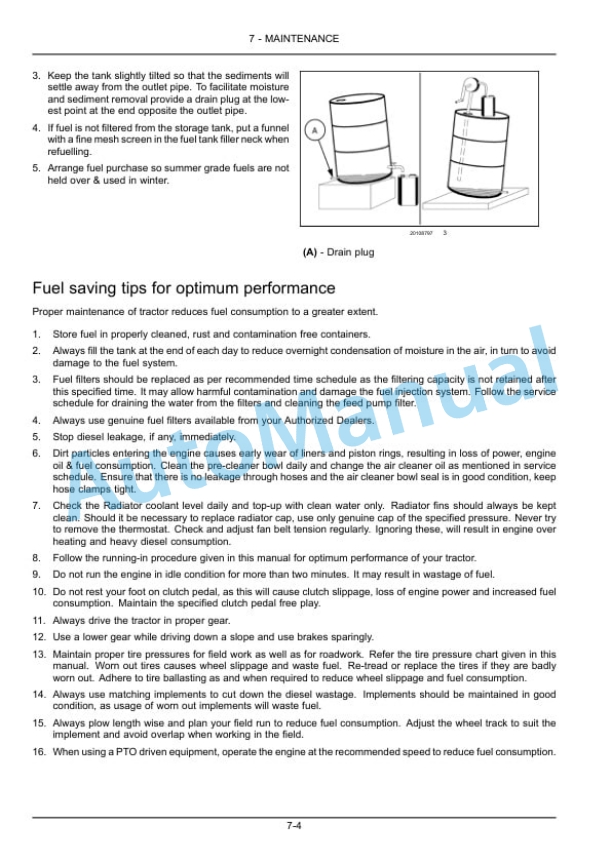 New Holland TT4.80, TT4.90 Tractor Operation and Maintenance Manual 48064894 4 New Holland TT4.80, TT4.90 Tractor Operation and Maintenance Manual 48064894-4