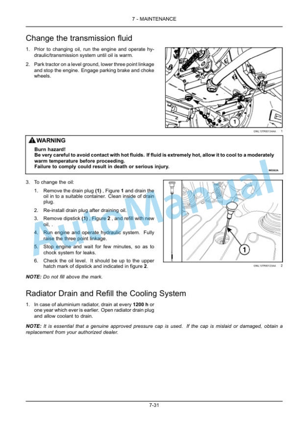 New Holland TT4.80, TT4.90 Tractor Operation and Maintenance Manual 48064894 5 New Holland TT4.80, TT4.90 Tractor Operation and Maintenance Manual 48064894-5