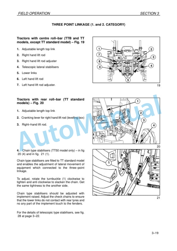 New Holland TT50, TT55, TT65, TT75, TT50B, TT55B, TT65B, TT75B Tractor Operation and Maintenance Manual 84190506 3 New Holland TT50, TT55, TT65, TT75, TT50B, TT55B, TT65B, TT75B Tractor Operation and Maintenance Manual 84190506-3
