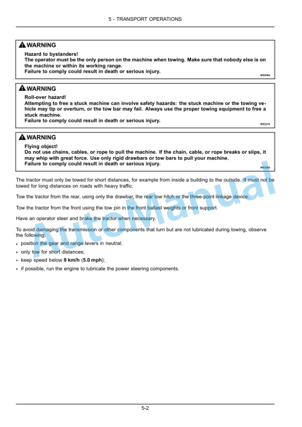 New Holland TT55, TT65, TT75 Tractor Operation and Maintenance Manual 48135182 3 New Holland TT55, TT65, TT75 Tractor Operation and Maintenance Manual 48135182 - Image 3