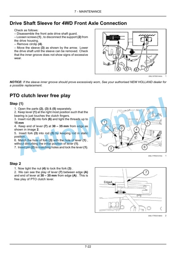 New Holland TT55, TT65, TT75 Tractor Operation and Maintenance Manual 48135182 5 New Holland TT55, TT65, TT75 Tractor Operation and Maintenance Manual 48135182 - Image 5