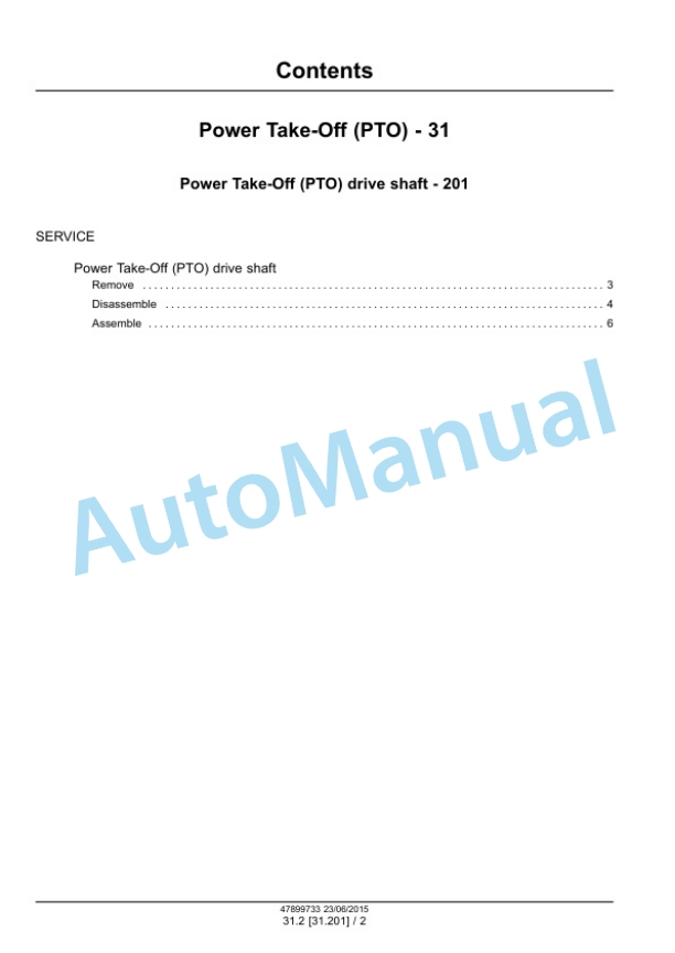 New Holland TT55, TT65, TT75 Tractor Service Manual 47899733 4 New Holland TT55, TT65, TT75 Tractor Service Manual 47899733 - Image 4