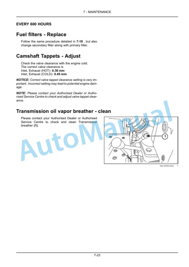 New Holland TT55, TT75 Tractor Operation and Maintenance Manual 48135183 5 New Holland TT55, TT75 Tractor Operation and Maintenance Manual 48135183 - Image 5