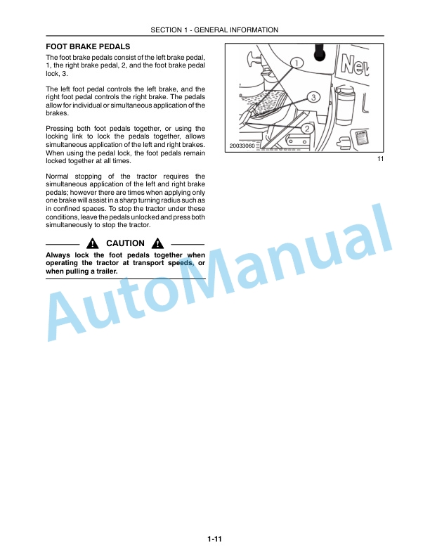 New Holland TT55, TT75 Tractor Operation and Maintenance Manual 87036923 2 New Holland TT55, TT75 Tractor Operation and Maintenance Manual 87036923-2
