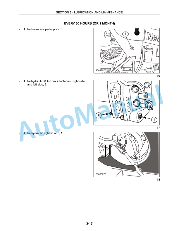 New Holland TT55, TT75 Tractor Operation and Maintenance Manual 87036923 4 New Holland TT55, TT75 Tractor Operation and Maintenance Manual 87036923-4