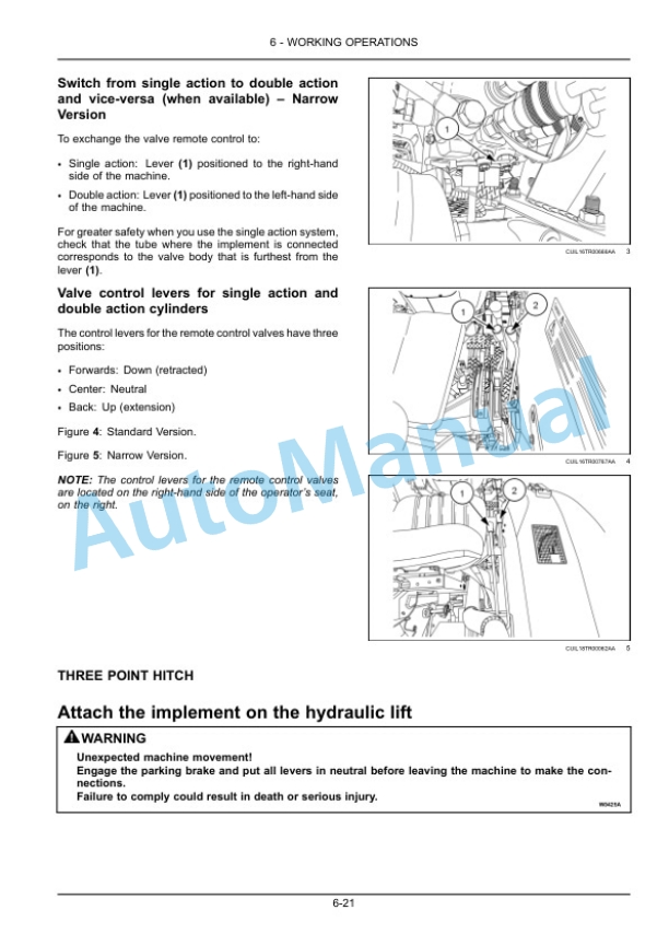 New Holland TT55F, TT65F, TT75F, TT55, TT65, TT75 Tractor Operation and Maintenance Manual 48140374 3 New Holland TT55F, TT65F, TT75F, TT55, TT65, TT75 Tractor Operation and Maintenance Manual 48140374 - Image 3