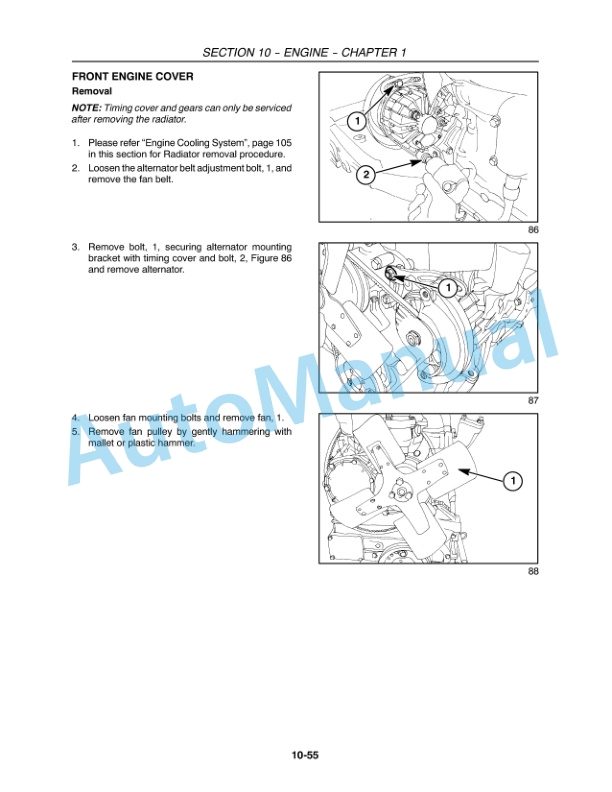 New Holland TT60A, TT75A Tractor Repair Manual 84154802 3 New Holland TT60A, TT75A Tractor Repair Manual 84154802-3