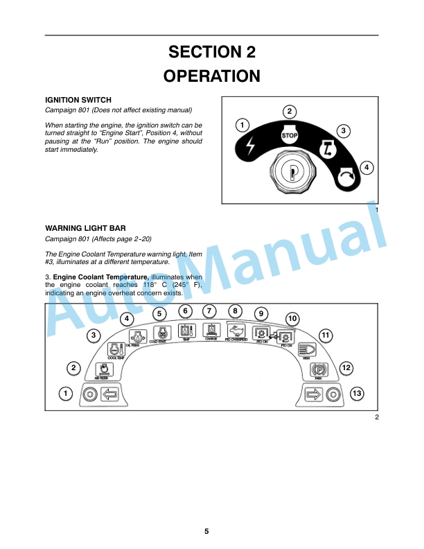 New Holland TV140 Supplement Operation and Maintenance Manual 86636866 2 New Holland TV140 Supplement Operation and Maintenance Manual 86636866-2