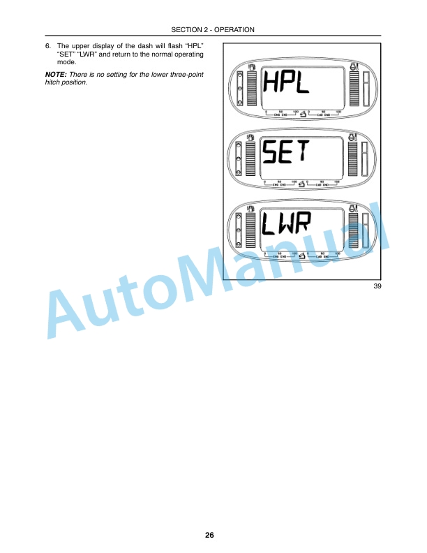 New Holland TV140 Supplement Operation and Maintenance Manual 86636866 5 New Holland TV140 Supplement Operation and Maintenance Manual 86636866-5