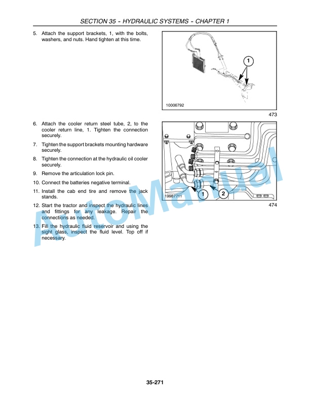 New Holland TV140 Tractor Repair Manual 86705319-5