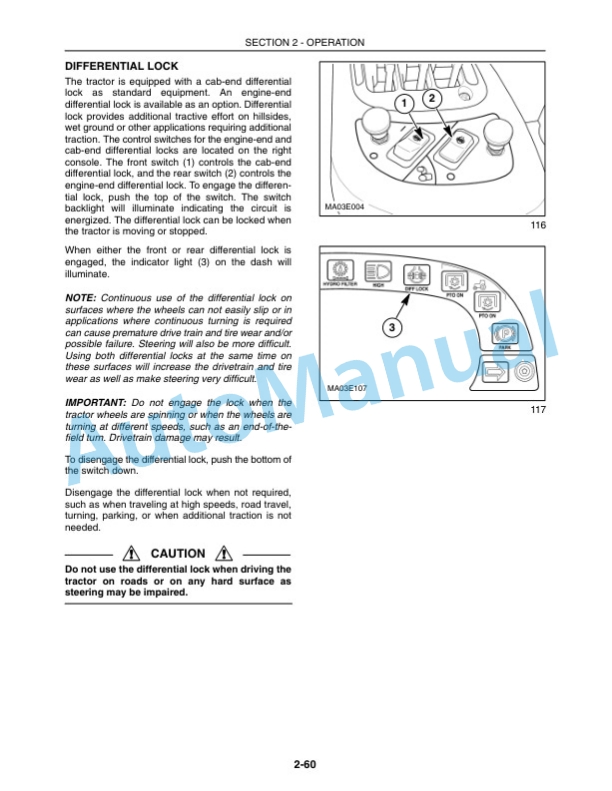 New Holland TV145 Tractor Operation and Maintenance Manual 87639930 3 New Holland TV145 Tractor Operation and Maintenance Manual 87639930 - Image 3