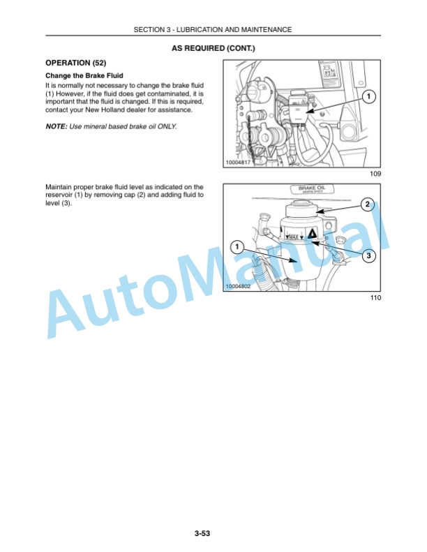 New Holland TV145 Tractor Operation and Maintenance Manual 87639930 5 New Holland TV145 Tractor Operation and Maintenance Manual 87639930 - Image 5