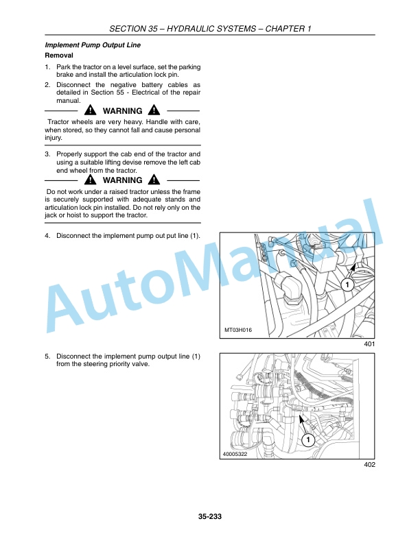 New Holland TV145 Tractor Repair Manual 87038779 5 New Holland TV145 Tractor Repair Manual 87038779-5