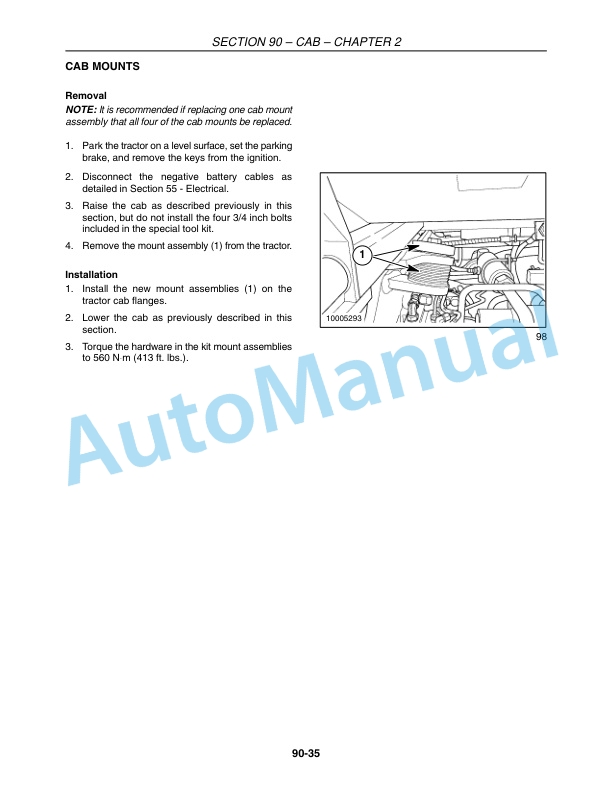 New Holland TV145 Tractor Repair Manual 87038781 3 New Holland TV145 Tractor Repair Manual 87038781-3