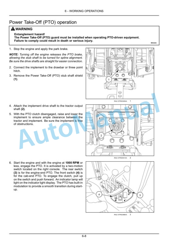 New Holland TV6070 Tractor Operation and Maintenance Manual 47538609 3 New Holland TV6070 Tractor Operation and Maintenance Manual 47538609-3