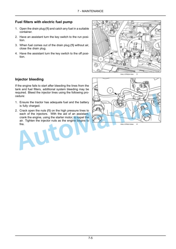 New Holland TV6070 Tractor Operation and Maintenance Manual 47538609 4 New Holland TV6070 Tractor Operation and Maintenance Manual 47538609-4