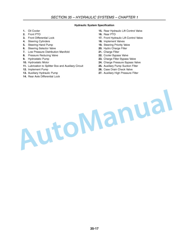 New Holland TV6070 Tractor Repair Manual 84127307 3 New Holland TV6070 Tractor Repair Manual 84127307 - Image 3