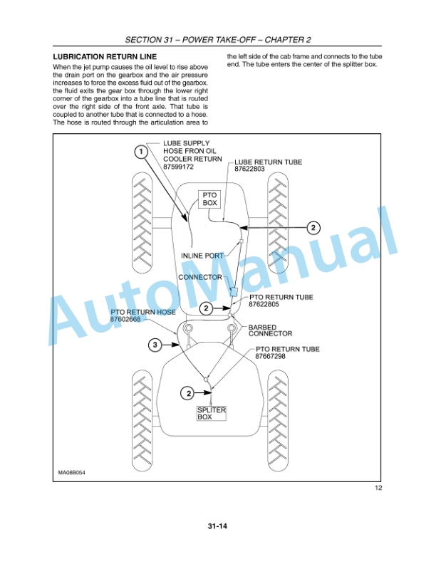 New Holland TV6070 Tractor Repair Manual 84127311 4 New Holland TV6070 Tractor Repair Manual 84127311-4