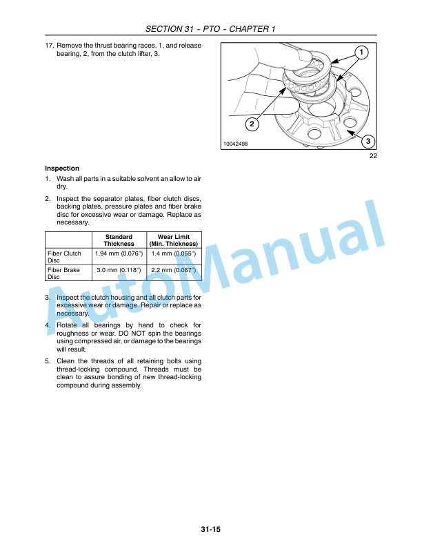 New Holland TZ18DA, TZ22DA, TZ24DA, TZ25DA Tractor Repair Manual 87350102 3 New Holland TZ18DA, TZ22DA, TZ24DA, TZ25DA Tractor Repair Manual 87350102-3