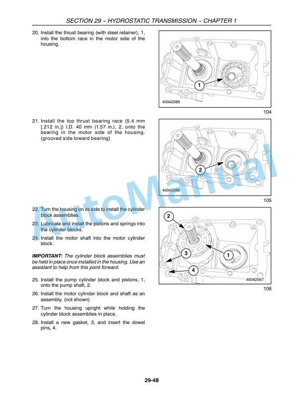 New Holland TZ18DA, TZ22DA, TZ24DA, TZ25DA Tractor Repair Manual 87350104 3 New Holland TZ18DA, TZ22DA, TZ24DA, TZ25DA Tractor Repair Manual 87350104 - Image 3