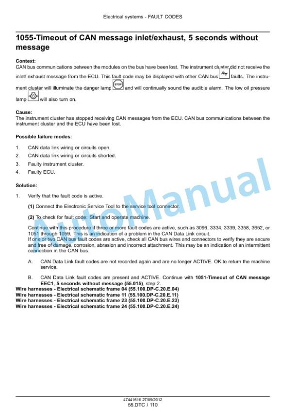 New Holland U80C Electrical System Service Manual 47447776 2 New Holland U80C Electrical System Service Manual 47447776-2