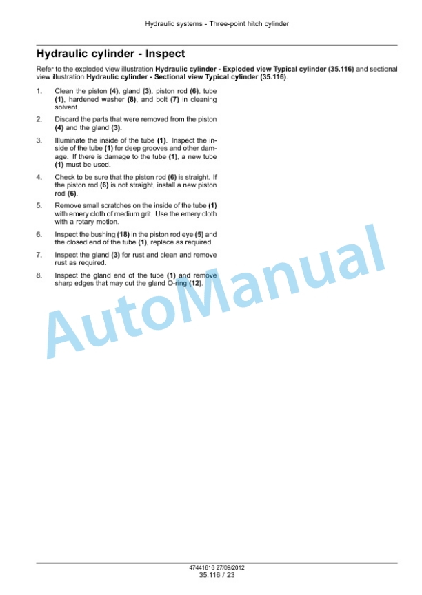 New Holland U80C Tier 4 Tractor Backhoe Service Manual 47441616 3 New Holland U80C Tier 4 Tractor Backhoe Service Manual 47441616 - Image 3
