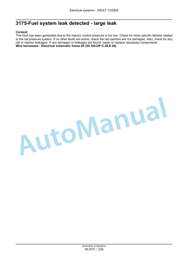 New Holland U80C Tier 4 Tractor Backhoe Service Manual 47441616 5 New Holland U80C Tier 4 Tractor Backhoe Service Manual 47441616 - Image 5
