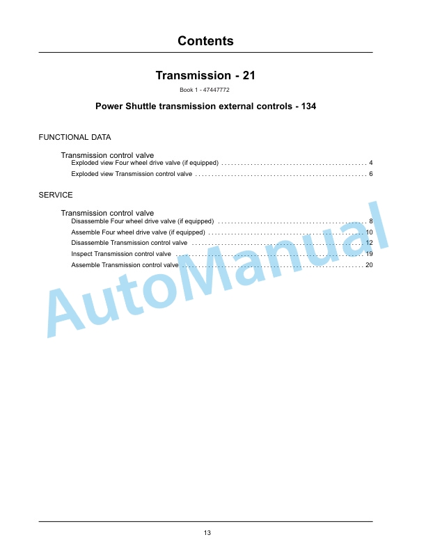 New Holland U80C Tier 4 Tractor Loader Service Manual 47447778 2 New Holland U80C Tier 4 Tractor Loader Service Manual 47447778-2