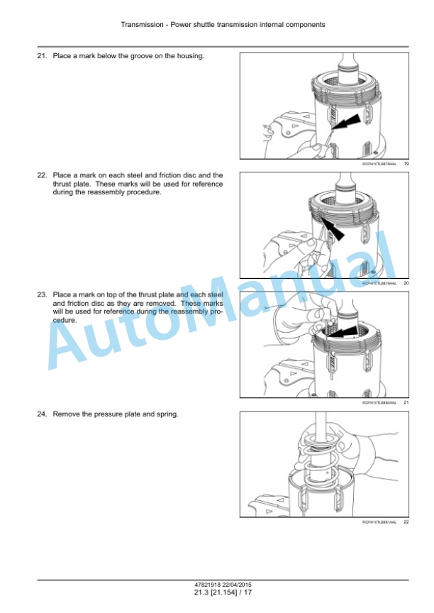 New Holland U80C Tier 4B Final Tractor Loader Service Manual 47881789 5 New Holland U80C Tier 4B Final Tractor Loader Service Manual 47881789 - Image 5