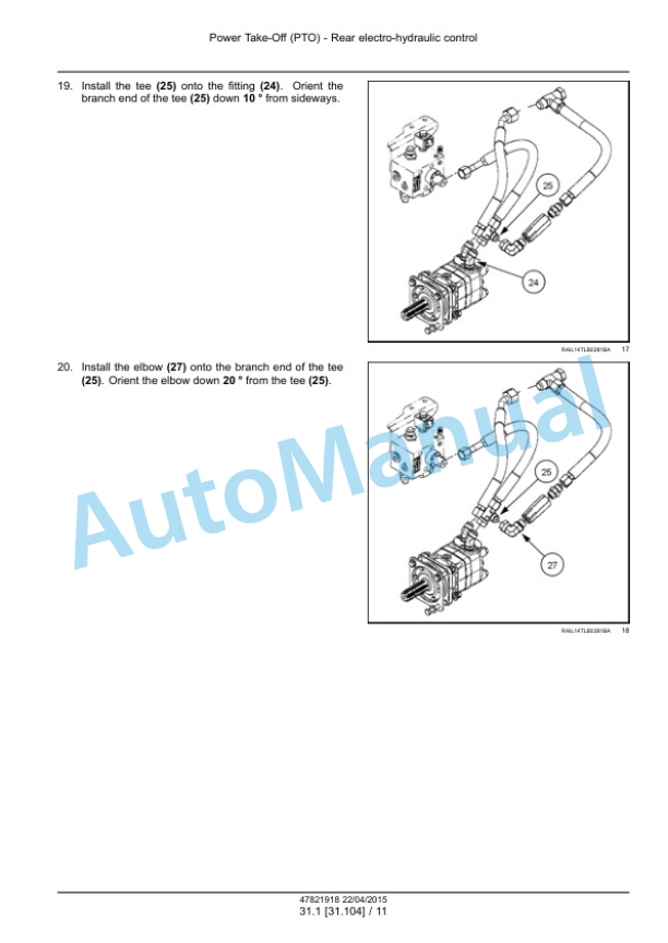 New Holland U80C Tier 4B Final Tractor Loader Service Manual 47881790 5 New Holland U80C Tier 4B Final Tractor Loader Service Manual 47881790 - Image 5